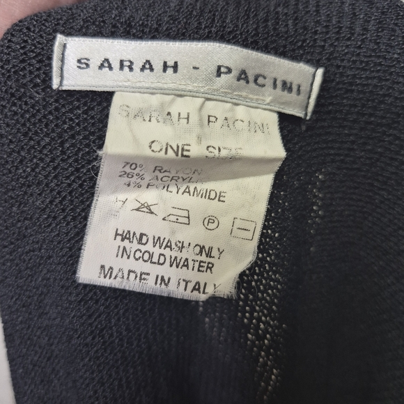 Sarah Pacini Black Cardigan XS-M - Picture 10 of 13
